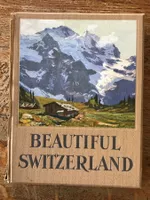 Antique ouvrage photos anciennes « Beautiful Switzerland »